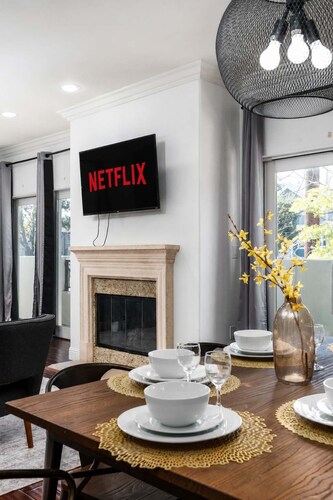 Stylish Home Prime Location with Fireplace & Patio