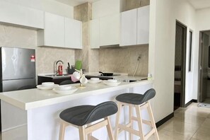 Private kitchen - Silver Scape Residence Melaka Raya by Heystay Management (Melaka)