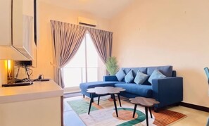 Living area - Silver Scape Residence Melaka Raya by Heystay Management (Melaka)