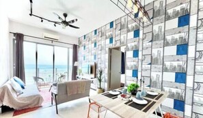 Room - SilverScape Melaka/ 3BR/ 6-10 pax/Bathtub/Seaview/ Infinity Pool/ Jonker St (Melaka)