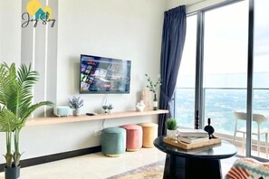 Room - SilverScape Melaka/ 3BR/ 6-10 pax/Bathtub/Seaview/ Infinity Pool/ Jonker St (Melaka)