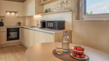 Penthouse, 1 Bedroom, Balcony | Private kitchen