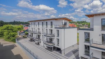 Façade de l’hébergement