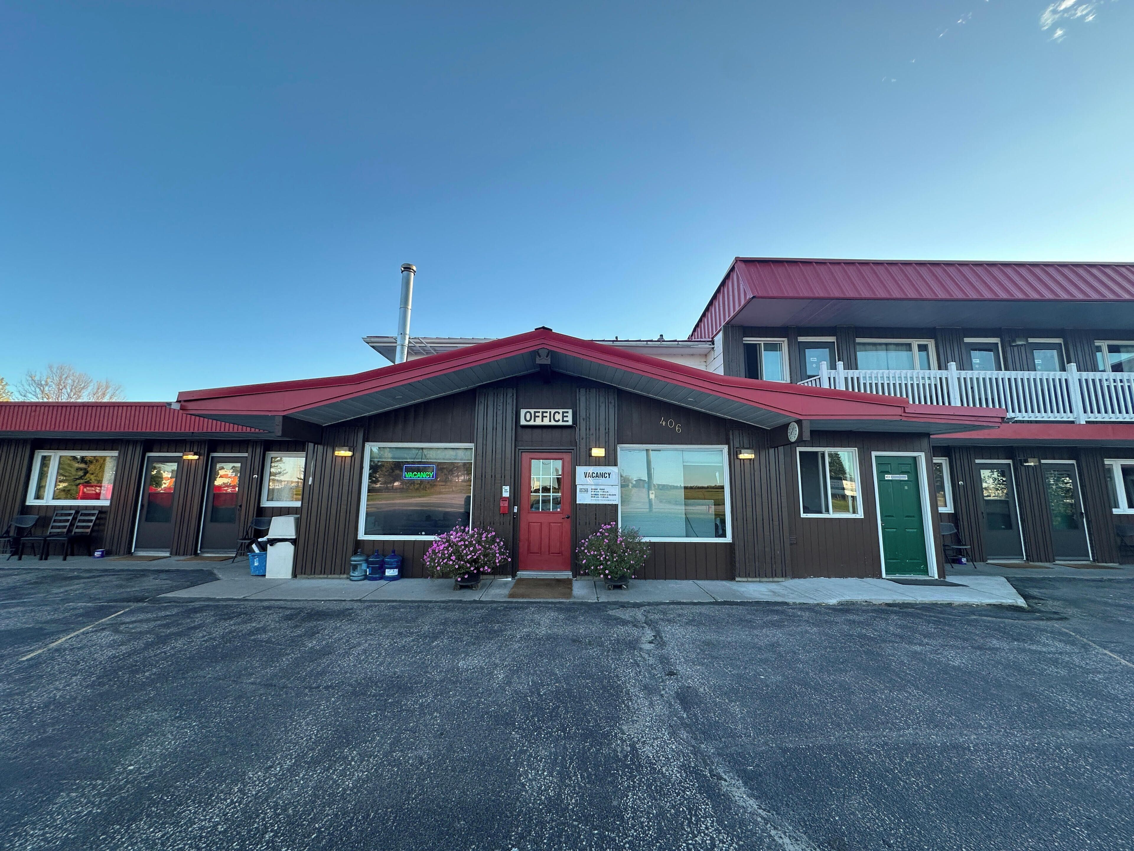 Façade de l’hébergement