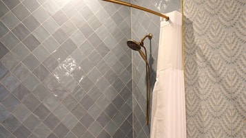 Hair dryer, towels
