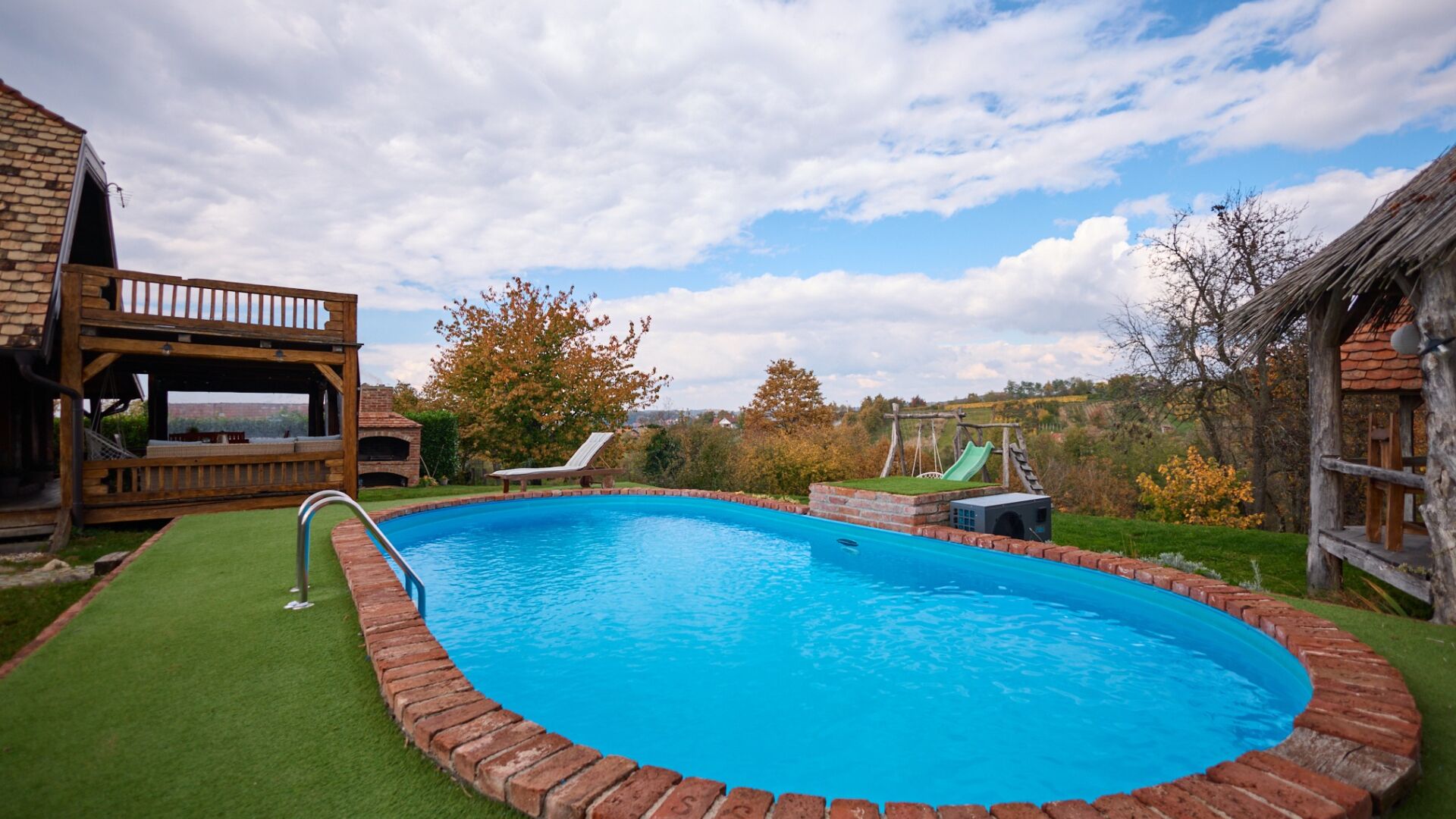 Piscine chauffée