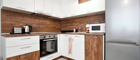 Microwave, oven, stovetop