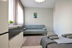 3 dormitorios, tabla de planchar con plancha, wifi y ropa de cama