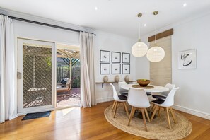 Apartment | Dining - Spacious Family Home With Balcony in Pascoe Vale (Melbourne)