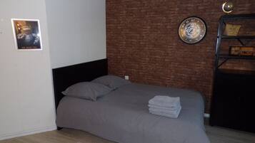 1 chambre, Wi-Fi, draps fournis