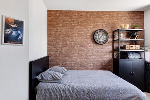 1 slaapkamer, beddengoed