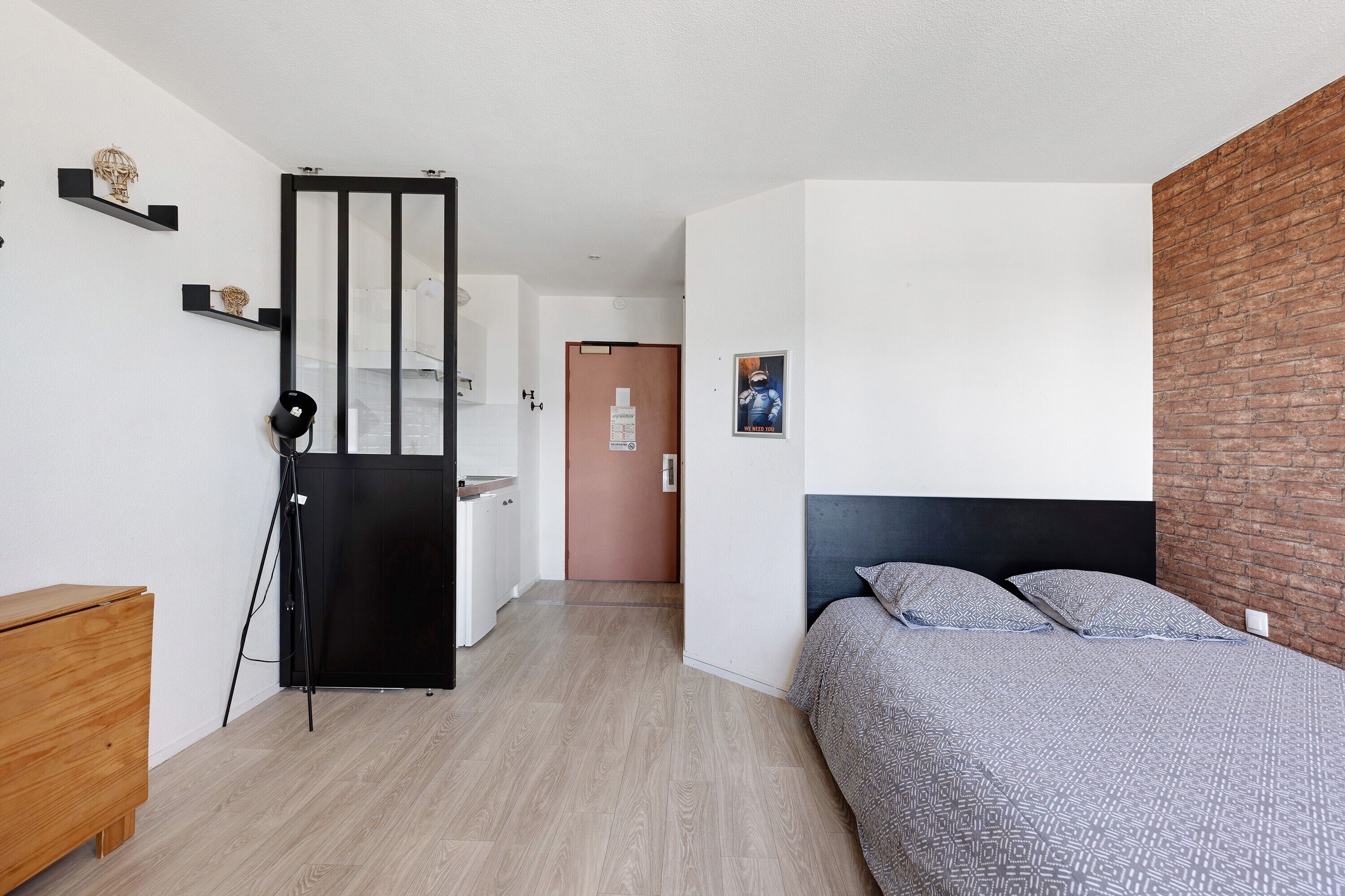 1 chambre, draps fournis