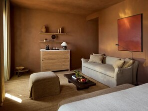 Soukana Sunrise Junior Suite | Living area - Zannier Île de Bendor  (Bandol)