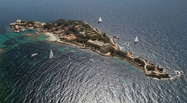 Aerial view - Zannier Île de Bendor (Bandol)