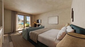 Soukana Terrace Junior Suite | In-room safe, blackout drapes, iron/ironing board, free WiFi - Zannier Île de Bendor  (Bandol)