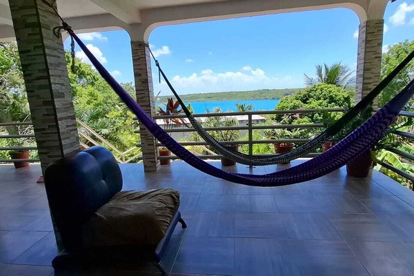 Family Double Room, Balcony, Lagoon View | Terrace/patio