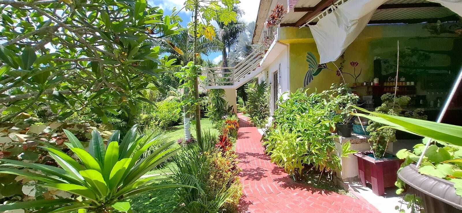 Familie tweepersoonskamer, balkon, uitzicht op lagune | Terras