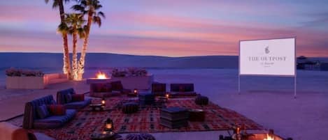 Enceinte de l’hébergement