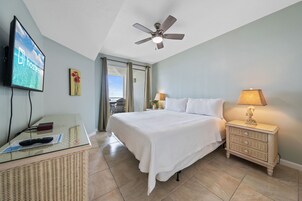 Individually decorated, individually furnished, iron/ironing board