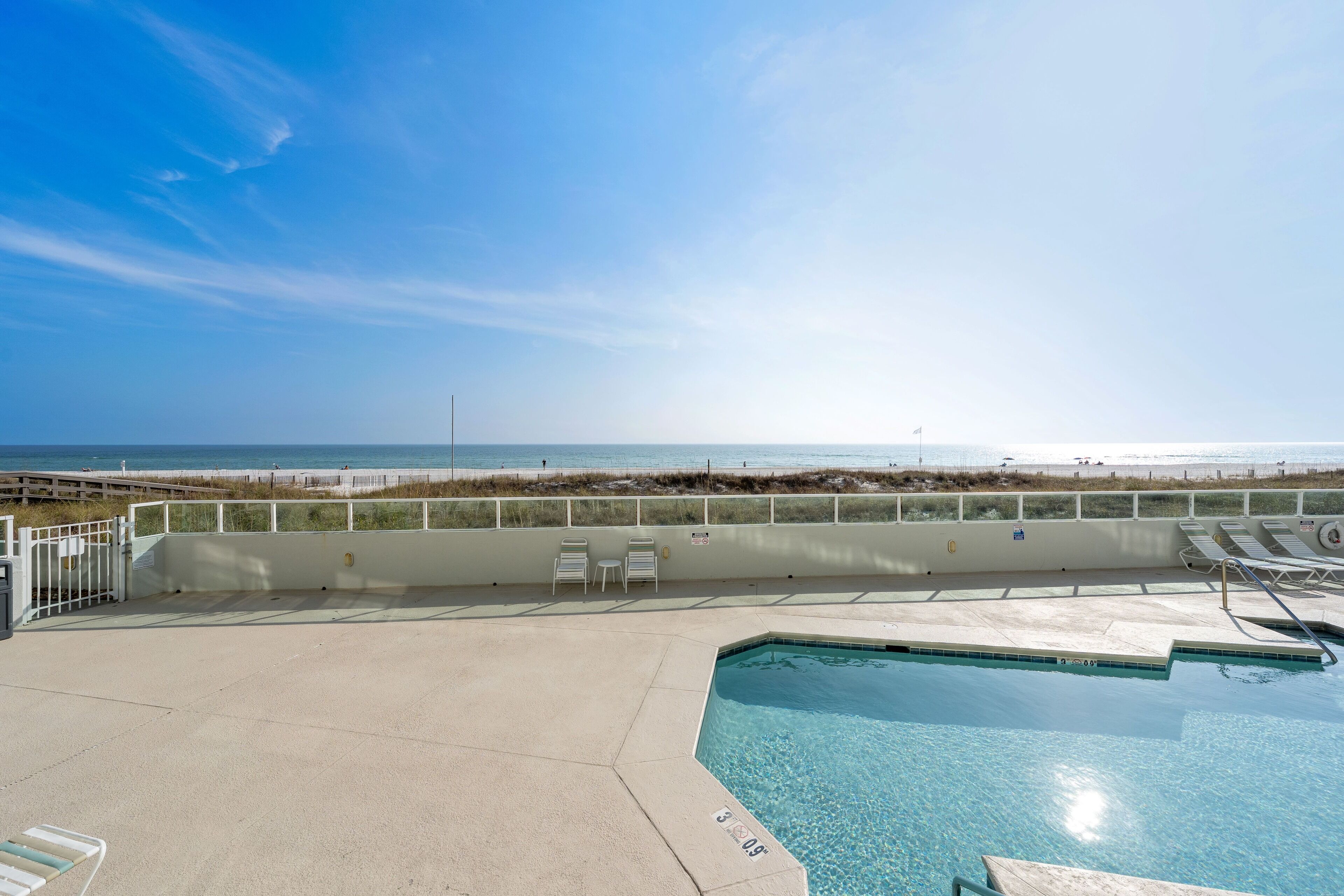 特色公寓式客房, 2 间卧室, 允许带宠物, 海滩景观 | 阳台景观