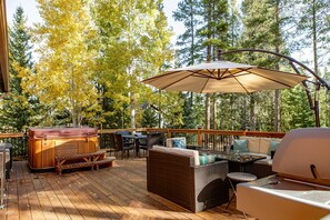 Outdoor dining - Breckenridge 28 - Three Bedroom Villa, Sleeps 8 (Breckenridge)