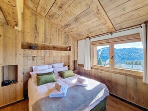 3 bedrooms, iron/ironing board, free WiFi, bed sheets - Ferme du Bouchet - 12 pers - Les Gets (Les Gets)