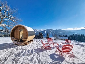 Terrace/patio - Ferme du Bouchet - 12 pers - Les Gets (Les Gets)