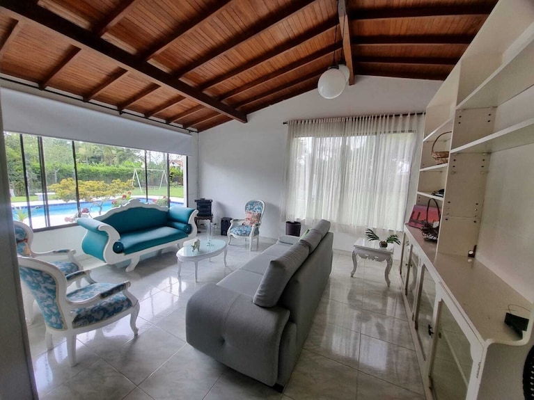 Chalet Vacacional Para Grupos Y Familias Con Piscina, Jacuzzi Y áRboles Frutales - Calarcá