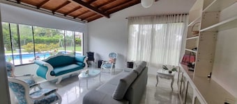 Vacation villa for groups and families with swimming pool, jacuzzi and fruit trees