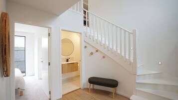 Desk, iron/ironing board, travel crib, free WiFi