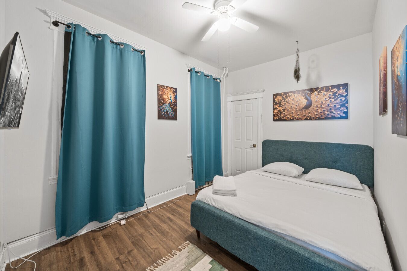 Desk, iron/ironing board, travel cot, WiFi