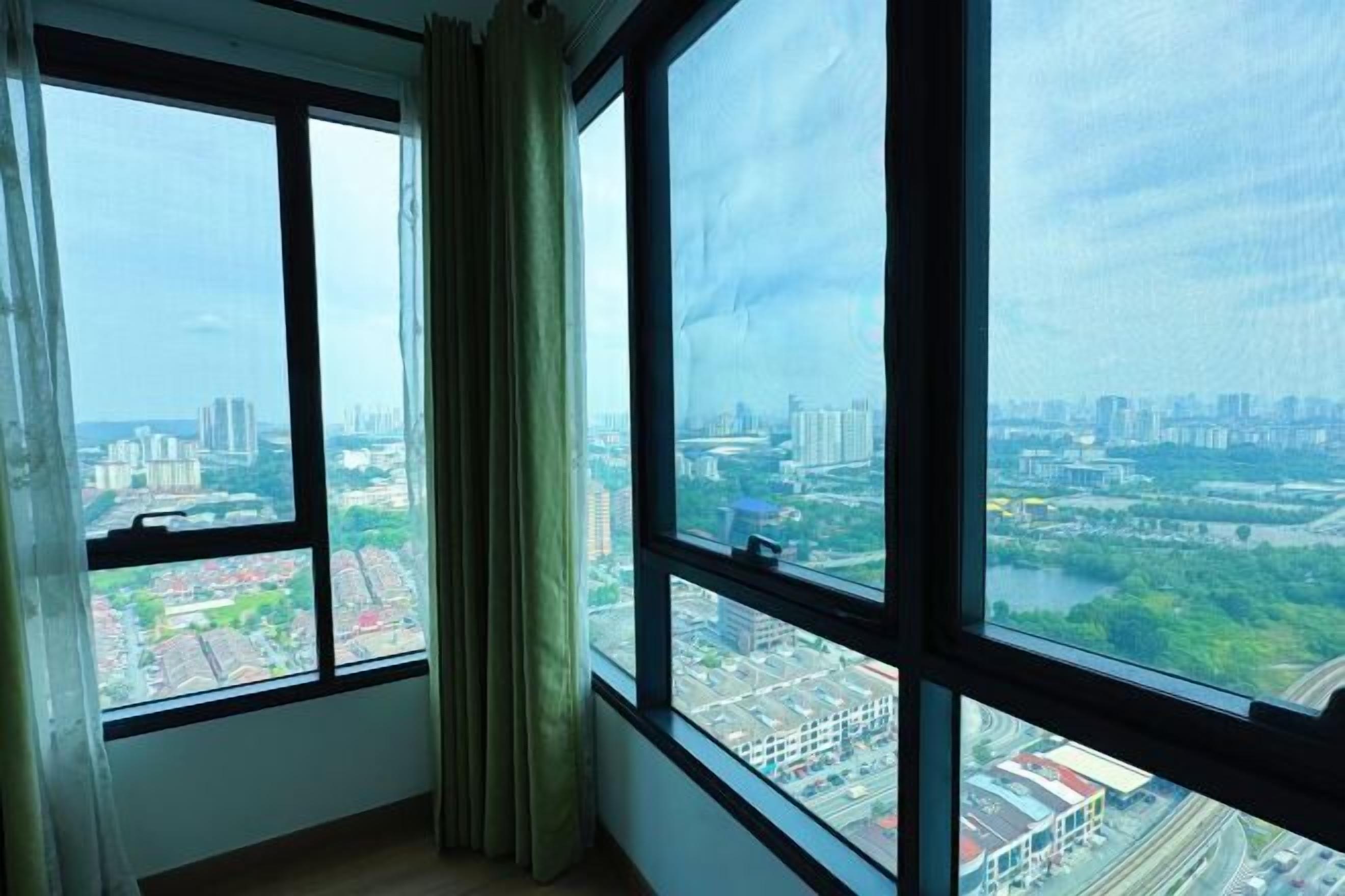 Uitzicht vanuit accommodatie