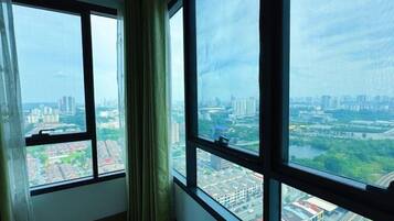 Útsýni frá gististað