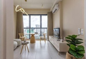 Living area - Designer Suites George Town + LG Water Purifier【City View】 (Jelutong)