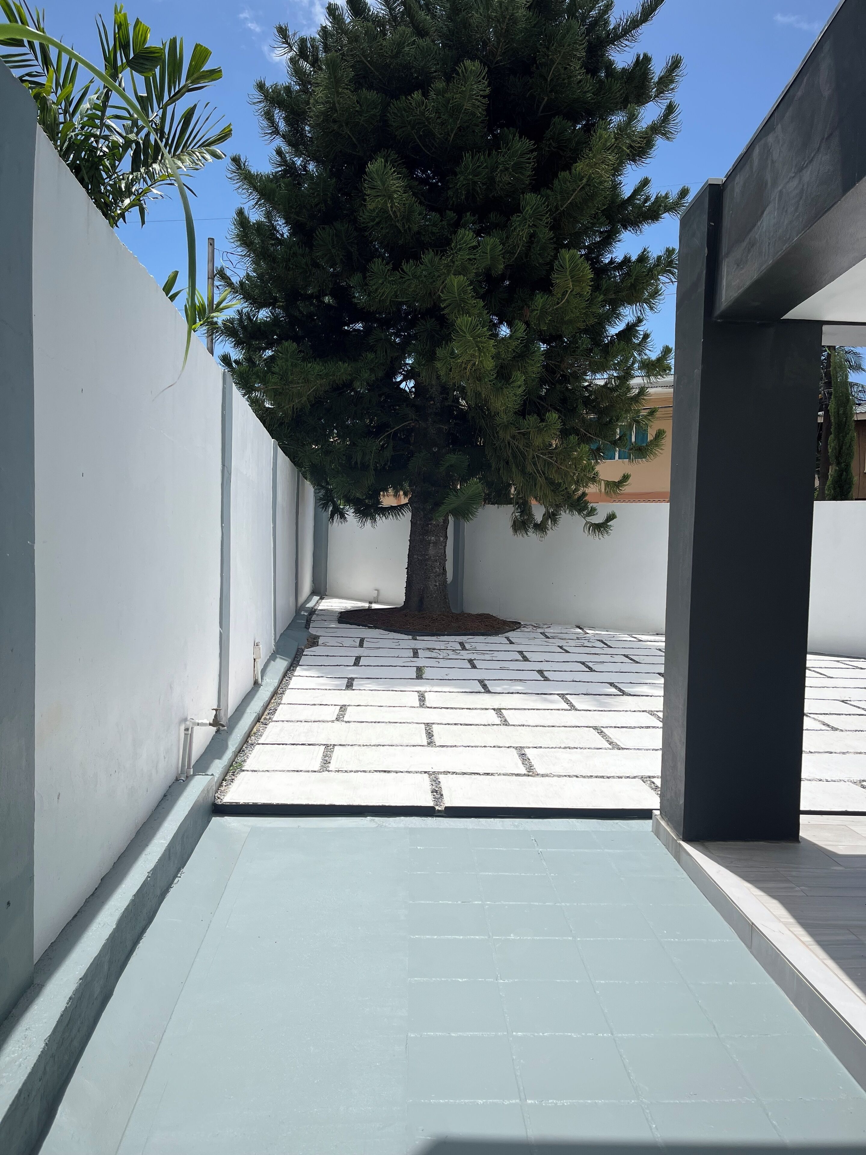 Enceinte de l’hébergement