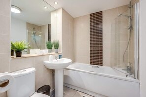 Shower, hair dryer