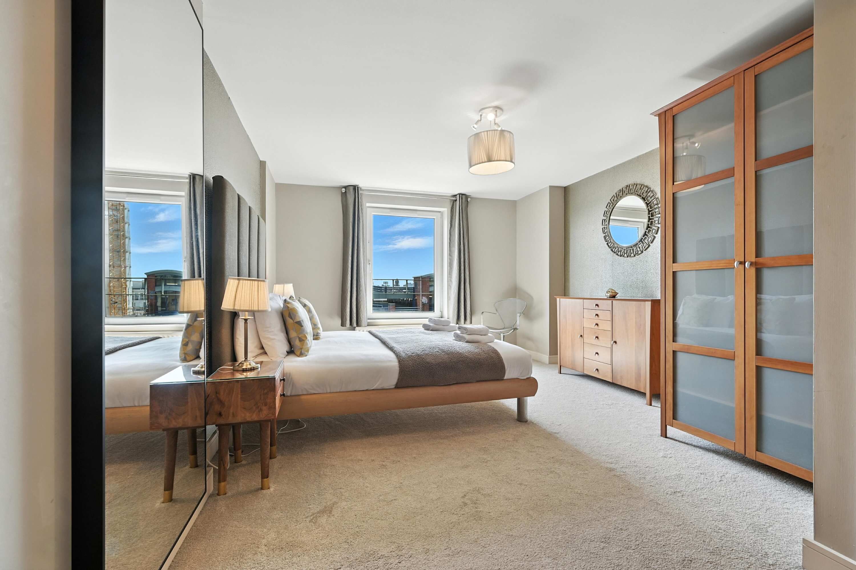 3 bedrooms, iron/ironing board, travel cot, WiFi