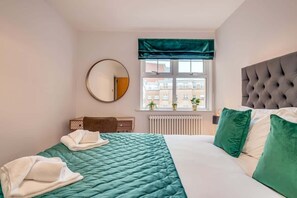 2 bedrooms, iron/ironing board, travel crib, WiFi