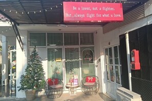 Vue depuis l’hébergement