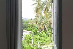Blick von der Unterkunft