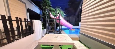 Alberca al aire libre