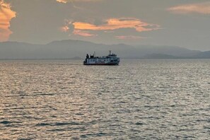 Udsigt fra overnatningsstedet