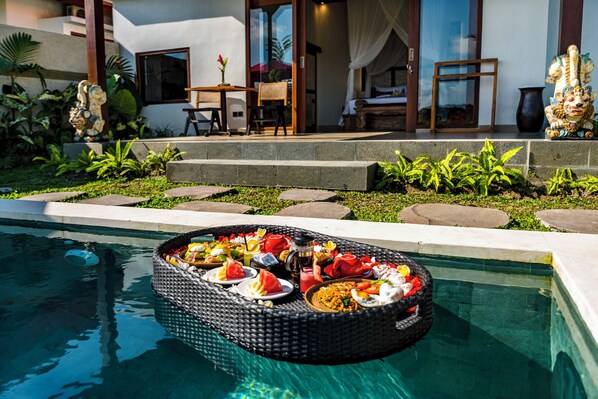 Daily continental breakfast for a fee - Akshaya Resort Ubud by Dhananjaya Hospitality (Sebatu)