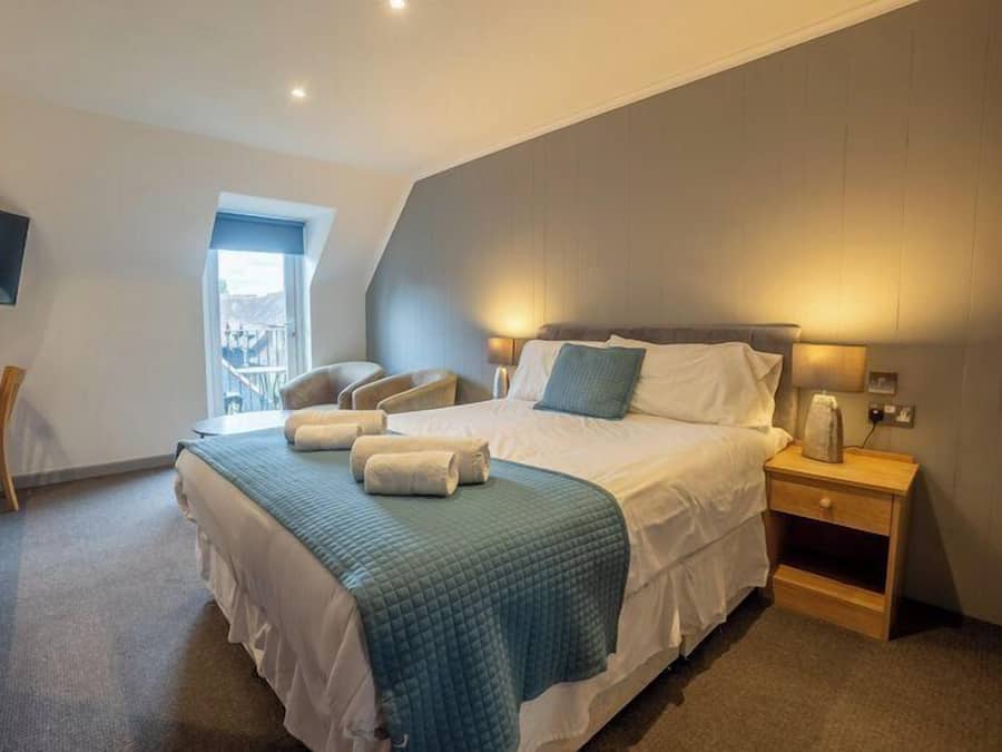 Comfort Double Room, Courtyard View | Premium bedding, iron/ironing board, free WiFi, bed sheets