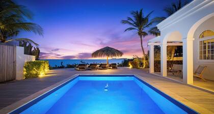 Stunning Oceanfront Vacation Villa with Private Pool and Beach Access