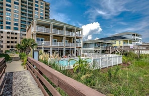 Exterior - OCEAN-VIEW Condo, 3-BR-3-BA in North Myrtle Beach, fitness room & hot tub, pools (North Myrtle Beach)