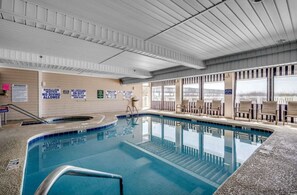 Indoor pool, outdoor pool