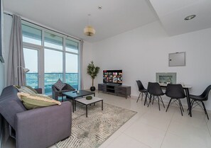 Leilighet – comfort, kjøkken, byutsikt | Oppholdsområde