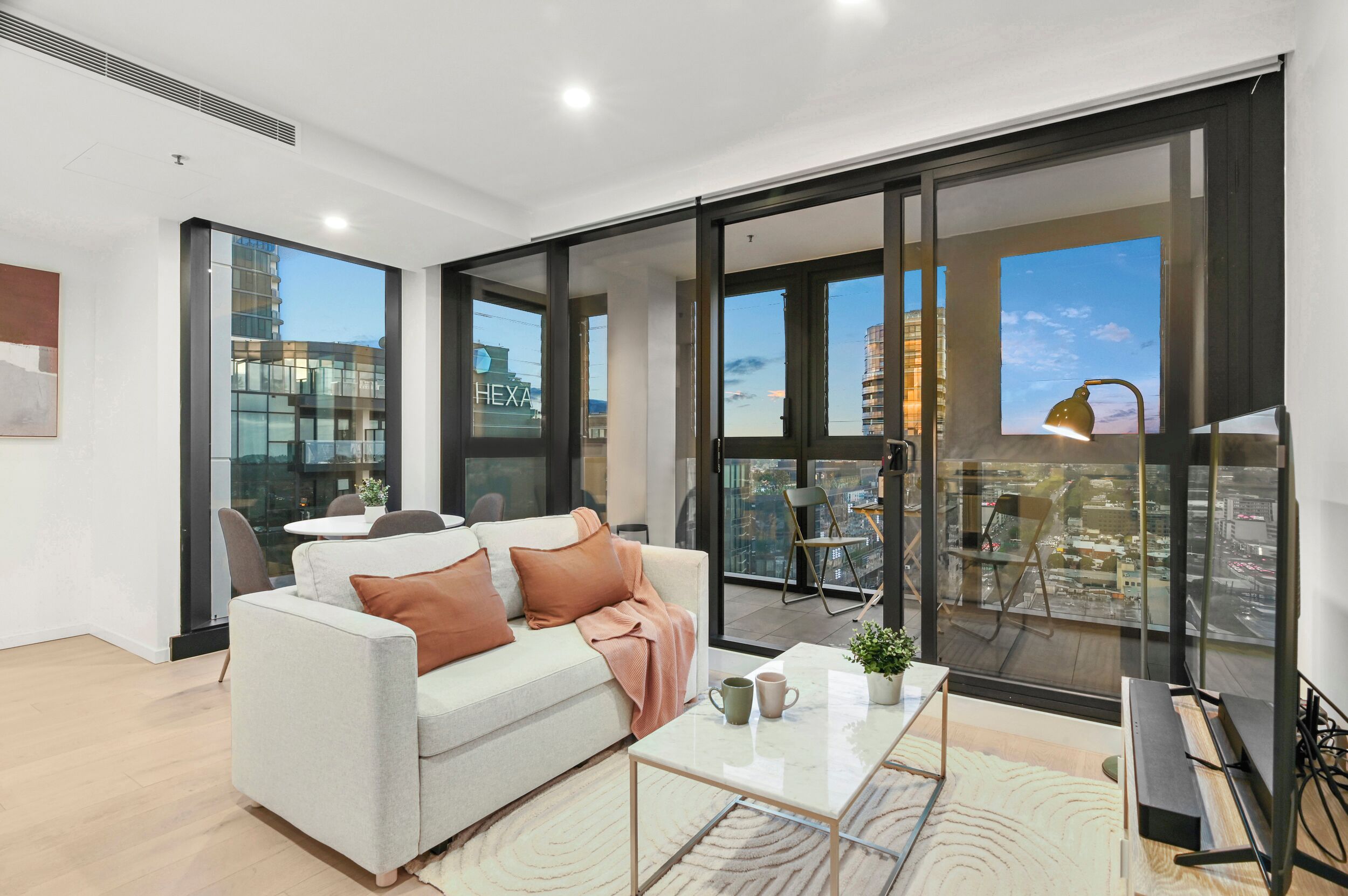 Área de sala de estar