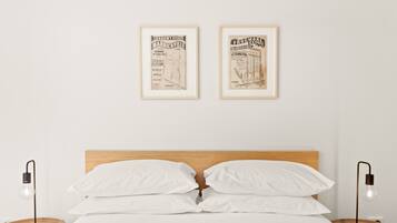 Apartment | 2 bedrooms, laptop workspace, iron/ironing board, bed sheets